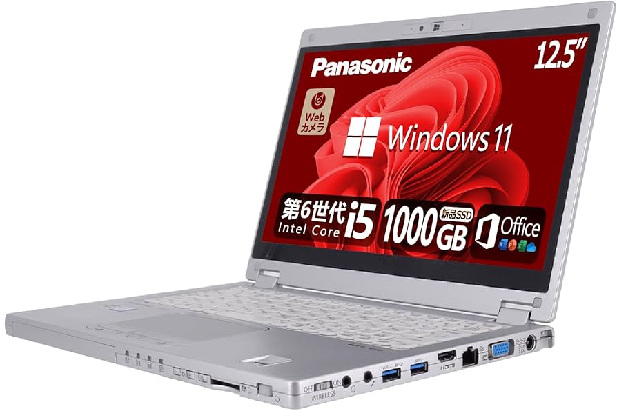 Panasonic - ★Panasonic Let&#39;s Note CF-MX5 ③ ★2016年製 Panasonic Let's Note CF-MX5 8GB SSD 256GB Core i5-6300U